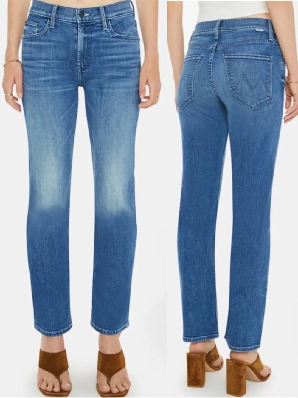 MOTHER The Mid Rise Rider Ankle Jean Size 32 NWT